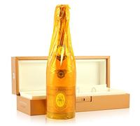 Champagne Box Louis Roederer Cristal Rose Brut Champagne 2002 75 cl