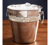 Champagne Bucket with Mother of Pearl Inlay | Mixology