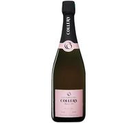 Champagne Collery Grand Cru Rosé NV 75 cl - Elegant Blend of Pinot Noir & Chardonnay - Floral, Stone Fruit & Citrus - 12% ABV