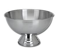 Large Metal Punch Bowl Drinks Party Ice Bucket Wine Beer Champagne Cooler Snacks