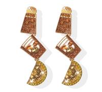 Champagne Earrings for Women Beaded Champagne Bottle Margarita Tequila Earrings Crystal Wine Glass Dangle Earrings Cinco De Mayo Shirt Dress Outfit Accessories Party Celebration Jewelry Gifts, Metal