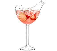 Champagne Flute Champagne Flute, 150 ml Bird-shaped Kitchen Drinks Tableware, Clear Chic and Unusual Drinking Glasses Made of Glass, for Restaurant, Barbecue, Bar, Weddings as a Gift for Friend