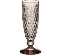 Champagne Flute - Glass by Villeroy & Boch (Rose/Pink) - Boston