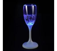 Champagne Flutes, Light Up Cups | 120ml Luminous Wine Glasses | Drinking Glasses, Elegant Champagne Flutes, Liquid Activated Glow in the Dark Mugs for Wedding and Christmas Party