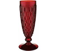 Champagne Flute - Glass (Boston Red) Single/ Set of 2 or 4 by Villeroy & Boch
