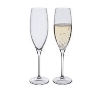 Champagne Glasses: 2 X 23.5 artington Crystal Wine Master Champagne Glasses
