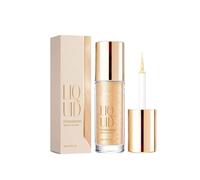 Champagne Gold Liquid Eyeshadow, Waterproof Long Lasting Shimmer Eye Makeup with Precision Built-in Brush, Buildable Luminous Eye Shadow for Daily Party Looks (1PC)