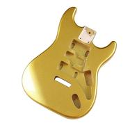 Champagne Gold ST Electric Guitar Body Poplar Wood 5.7cm Width Guitar Barrel