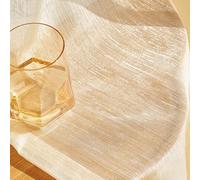 Champagne Gold Tulle Curtains for Living Room & Bedroom - Sheer Solid Curtains for Girls' Room Decoration 300x250cm Rod Pocket 1 Piece - Enhance Elegance & Light