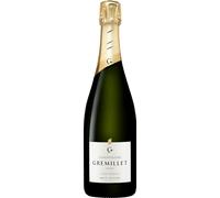 Champagne Gremillet Zéro Dosage Brut Nature NV, Pure & Refined French Sparkling Wine from Champagne (Case of 6x75cl)