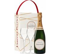 Champagne Laurent Perrier - La Cuvée - Gift Set 2 Glasses