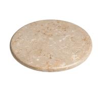 Premier Housewares Interiors by Premier Non-Slip Champagne Marble Lazy Susan, Easy to Clean