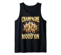 Champagne Mood Bootleg Design for a Champagne Drinker Tank Top
