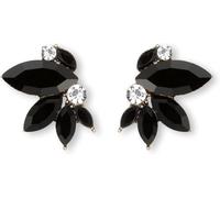 Champagne Nude Earrings for Women Black Crystal Prom Earrings Wedding Formal Stud Elegant Rhinestone Prom Stud Earring Exquisite Sparkling Wedding Jewelry (black)
