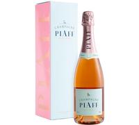 Champagne PIAFF Rosé NV 75cl | Delightful Rosé Champagne with Fresh Strawberry and Red Fruits in Perfect Harmony on the Palate