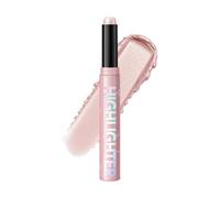 Champagne Pink Eyeshadow Stick, Glitter Metallic Shimmer Eye Shadow Pencil, Pearlescent Rose Red Waterproof Highly Pigmented Pen, Hot Color Eye Makeup Brightener
