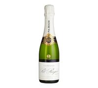 Champagne Pol Roger White Foil Brutz - Half Bottle 1 x 375 ml) | Shows white peach, floral tones and toasted brioche, with a balanced finish for food pairing or relaxed serving.