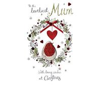 Champagne ? to The Loveliest Mum ? Christmas Card