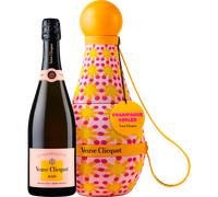 Champagne Veuve Clicquot - Cooler Rosé Carte Jaune - Limited Edition Yinka Ilori