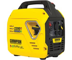 Champion 2.2kW 'Mighty Atom' Dual Fuel (LPG or Petrol) Inverter Generator