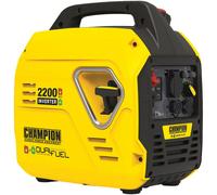 Champion 2.2kW 'Mighty Atom' Dual Fuel (LPG or Petrol) Suitcase Inverter Generator