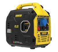 Champion Power Equipment's Atom Fusion 3000W Portable Dual Fuel Inverter Generator: The Ultimate Lightweight Powerhouse with CO2 Shield and Dual-Fuel Capability