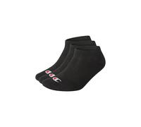 Champion Basics 3pk Sneaker Socks, Black, 6-8