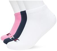 Champion Basics 3pk Sneaker Socks, Pink, 6-8