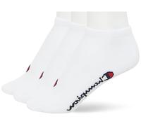 Champion Basics 3pk Sneaker Socks, White, 9-10.5