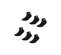Champion Accessories Basics 6pk Quarter Socks, Black, 6 UK