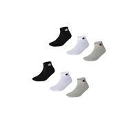 Champion Accessories Basics 6pk Quarter Socks, Light Grey Melange, 6 UK