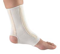Champion Ankle Brace Open Heel Flexible Stays Knit Elastic Medium
