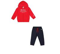 Champion Baby Boys' Legacy Graphic Shop Td (306846) -Ultra-Light Soft Compact Powerblend Fleece Hooded Suit, Red (RS011), 74