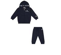 Champion Baby Boys Legacy Retro Sport Td (306866) - Ultralight Powerblend Fleece Hooded Suit, Blue (BS501), 68 UK