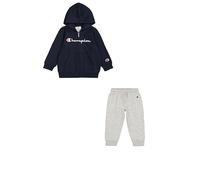 Champion Baby Boys' Legacy Script Shop Td (306898) -Ultra-Light Powerblend Fleece Hooded Suit, Blue (BS501), 68