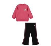CHAMPION Baby Sweatsuit with Contrast Flared Pants, snap button clip at the back, pants finished with contrast piping, compact, lightweight soft fleece