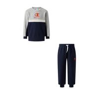 Champion Back To School Boy Crewneck Sweatsuit, Navy Blue