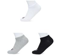 Champion Basics 3pk Sneaker Socks, Light Grey Melange, 9-10.5