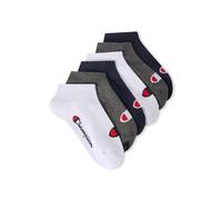 Champion BASICS NOS Accessories Junior 6-Pack Socks, Sneaker, Navy Blue