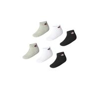 Champion Unisex-Kids and Teen's Basics 6pk Quarter Socks, Light Grey Melange, 9-11.5