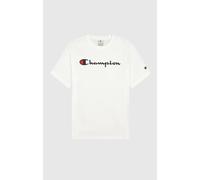 Champion Big Logo Cotton Jersey T-Shirt - White