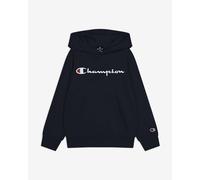 Champion Big Logo Hoodie pure black Kids - M