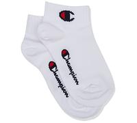 Champion Boy's Core 6PP Quarter Ankle Socks, Bianco, 31-34