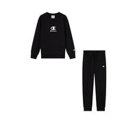 Champion Boys' Fleece Rib Cuff Jogger Pants, Ultra-Light Fleece, Soft and Warm, Elastic Waistband with Drawcord, Printed Logo, Front Pockets, Regular fit