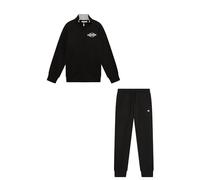 Champion Boys' Fleece Sweatsuit, Full Zip, Tracksuit with College-style Graphic, kangaroo pocket, rib cuffs, superior thermal comfort