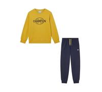 CHAMPION Boys' Full Zip Sweatsuit, Crewneck Tracksuit with College-style Graphic, rib cuffs and drawcord waistband, superior thermal comfort