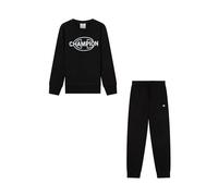 CHAMPION Boys' Full Zip Sweatsuit, Crewneck Tracksuit with College-style Graphic, rib cuffs and drawcord waistband, superior thermal comfort