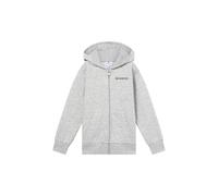 CHAMPION Boys' Hooded Full Zip Fleece Sweater with Graphic logo, large hoodie, ultra soft, warm kids pullover, deep front pockets, PE School jumper