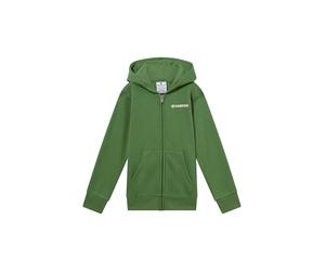 CHAMPION Boys' Hooded Full Zip Fleece Sweater with Graphic logo, large hoodie, ultra soft, warm kids pullover, deep front pockets, PE School jumper
