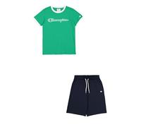 Champion Boy's Legacy Boy - Graphic Crewneck Set with Large Print, Green (GS130), XS